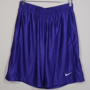 Nike Solid Purple Basketball Shorts